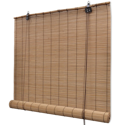 Store enrouleur bambou - , brun