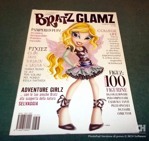 Album bratz glamz empty - album, "bratz