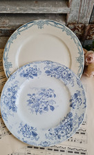 2 ANCIENNES  ASSIETTES PLATES