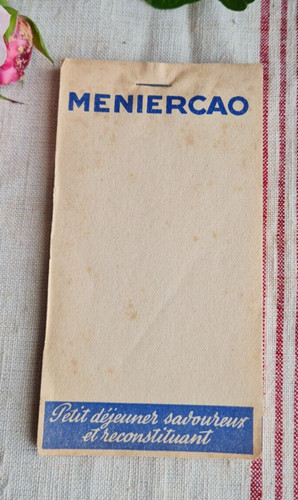 Ancien carnet feuille - carnet,