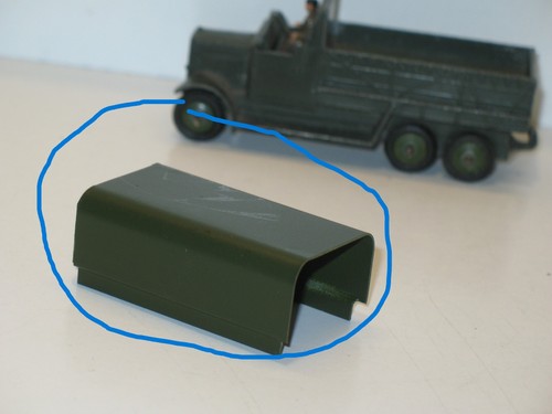 Dinky toys bache capote - dinky, toys,