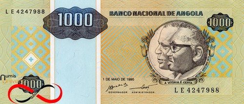 Angola billet de - -,
