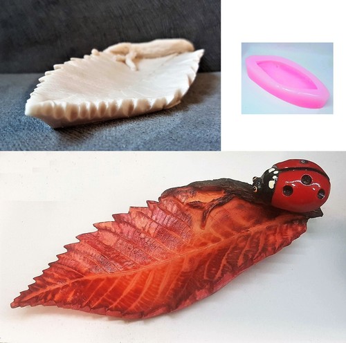 Moule silicone feuille - silicone, pour