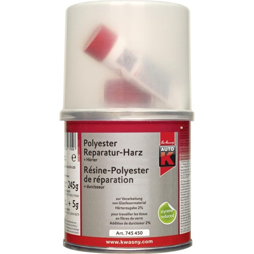 Résine polyester de - résine,