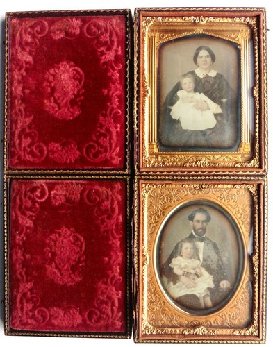 Daguerreotypes 4 plaque - 1/4,