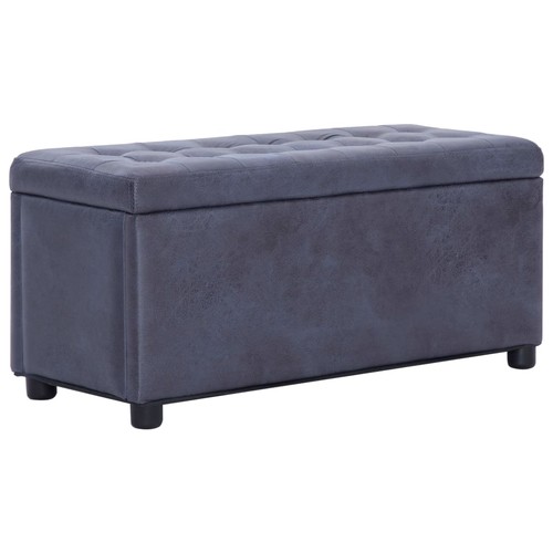 Pouf rangement marron - pouf,
