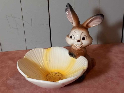 Coupelle lapin fleur - lapin, et