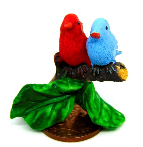 Love oiseaux sur résine - oiseaux,