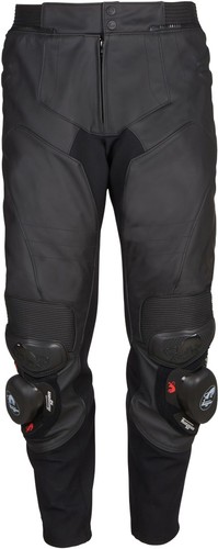 Pantalon cuir moto - pantalon, de