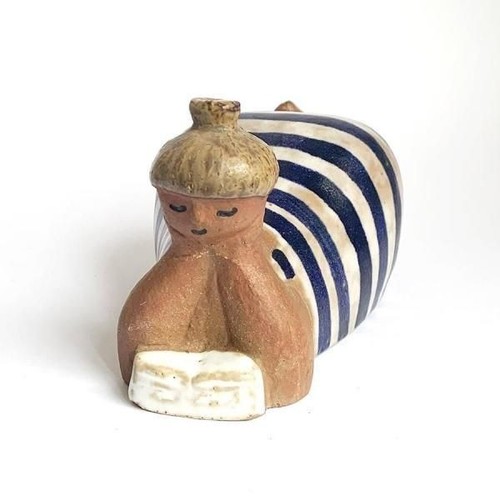 Figurine vintage lisa - figurine, larson