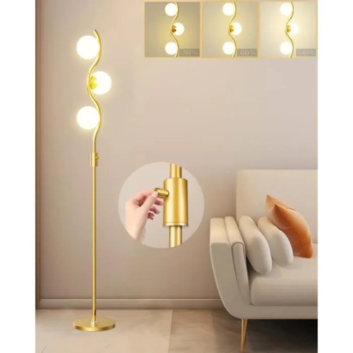 Lampadaire sur pied salon - lampadaire,