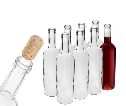 Bouteille vin 750 - de,