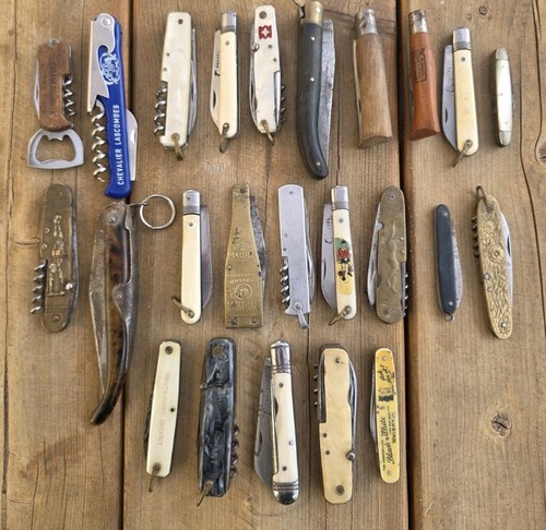 Anciens couteaux poches - couteaux,