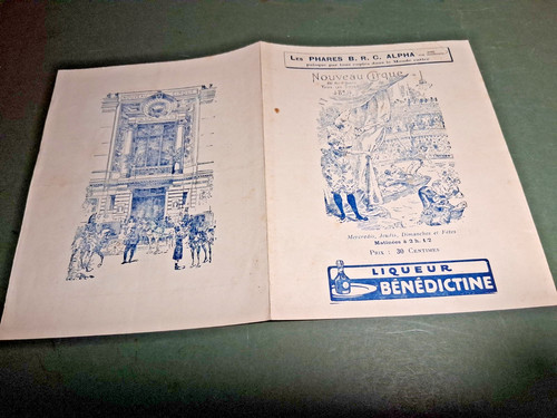 1901c paris programme nouveau - 1901c,