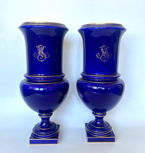 Sevres importante paire - importante, de