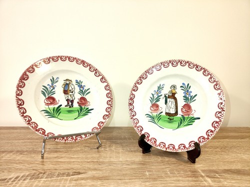 Anciennes assiettes - anciennes,
