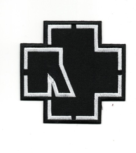 Blanc patch ecusson - patch,