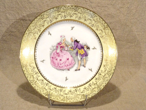 Grand plat porcelaine - , limoges