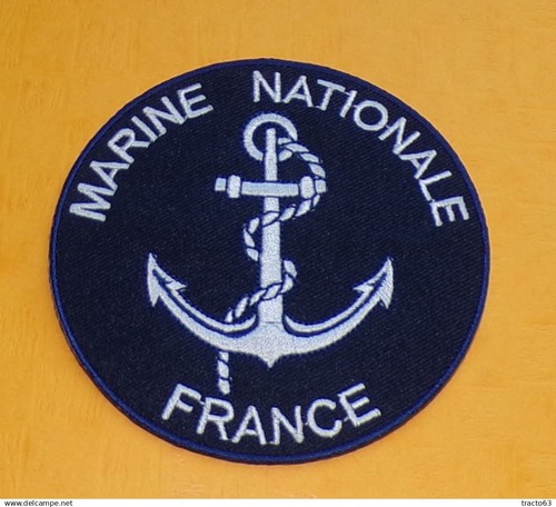 Tissu patch marine nationale - tissu,