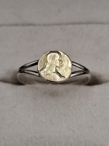 Ancienne bague argent - en,