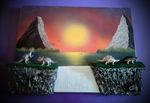 Spray art toile 30x40 - art,