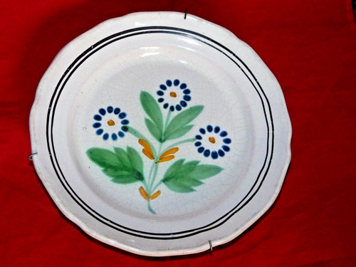 Assiette faience forges - assiette, en
