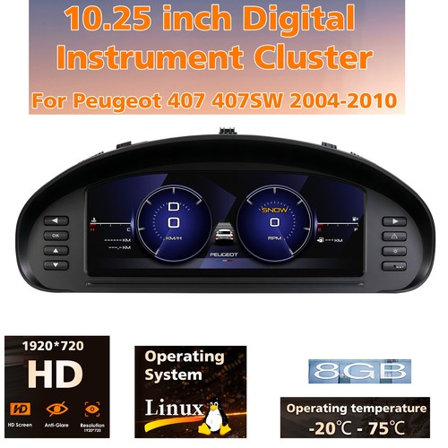 Linux digital cluster - 10.25"linux,