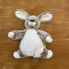 Doudou peluche lapin - lapin, blanc