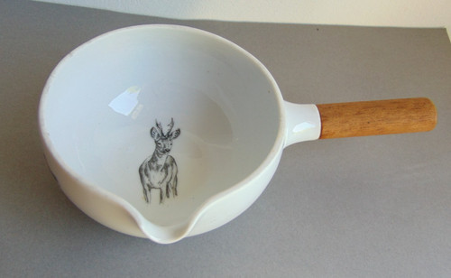 Cassolette porcelaine chasse