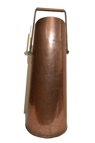 Charbonnière cuivre - charbonnière, en