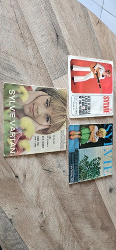 Disques vinyles 45trs sylvie - disques,