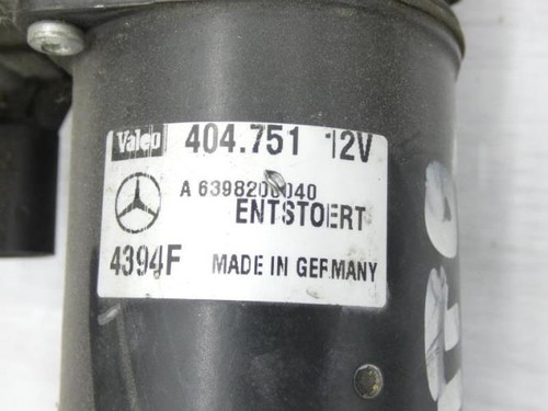 Moteur essuie glace avant