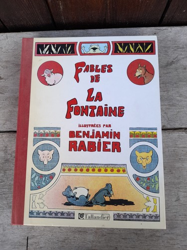 Livre fables fontaine - la,