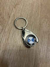 Porte clé jeton caddie bmw - porte,