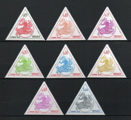 Monaco 1980 taxes série - 1980, .
