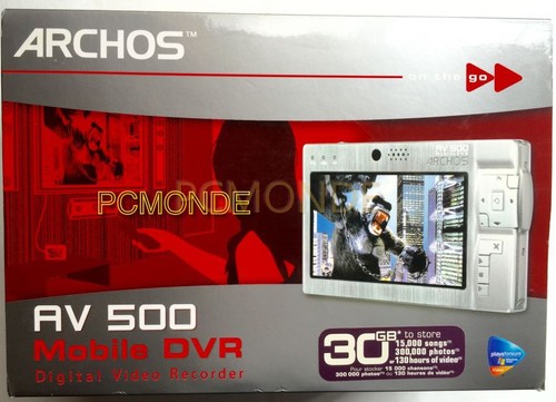 Archos av500 500 gb - 30,