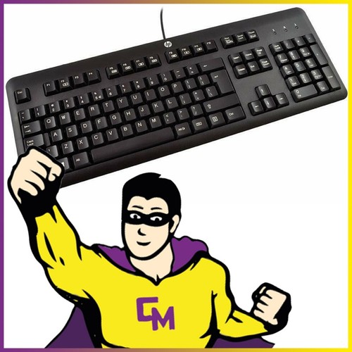 Clavier qwerty usb 1156 - usb, hp