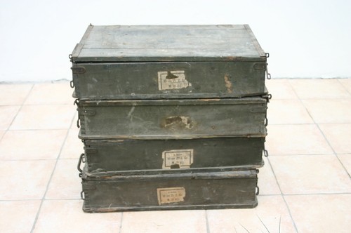 Caisses munitions 105mm - caisses,