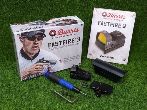Burris fastfire iii - iii, red