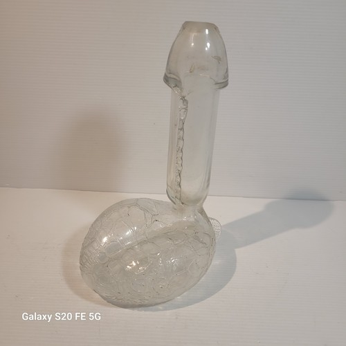 Phallus xixème verre soufflé - xixème,