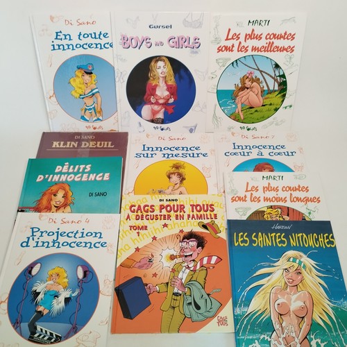 Lot coquines humoristiques - lot,