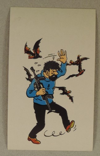 Herge tintin autocollant vol - ,