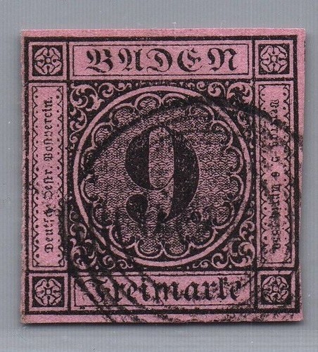 Baden michel numéro b - michel, 4