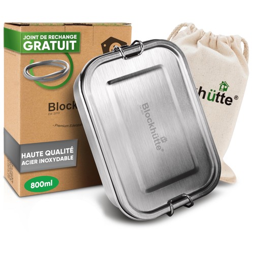 Lunch box inox - inox, 3