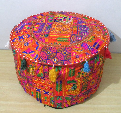 Ottomane housse vintage - ",