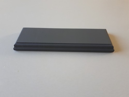 Socle bois peint gris - en,