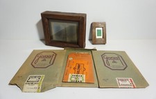 Châssis Presse Photo en Bois +  Liliput 2 ZEISS IKON + Papier Photos GEVAERT