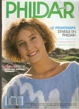 LIVRE CATALOGUE TRICOT PHILDAR  FEMME  N° 157 AIGUILLES  ET MACHINE    