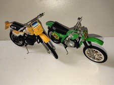 Lot de 2 Motos Polistil Tonka