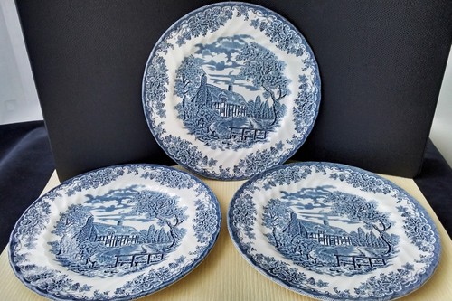 Assiettes plates porcelaine - 3,